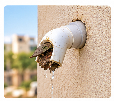 Repairing Ac Water leaks al bawadi